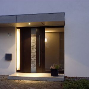 Haustür mit integrierter LED-Beleuchtung Rodenberg